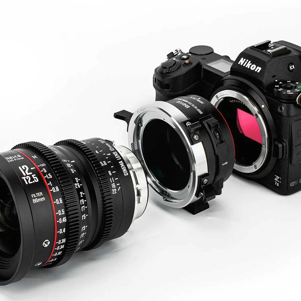 Adapteris - Meike MK PLTZ C Drop-in filtro tvirtinimas Nikon Z, UV ir ND filtras