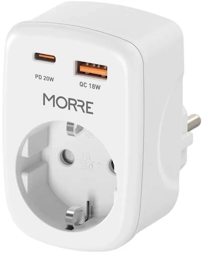 Tiross MORRE USB/USB-C MAITINIMO ADAPTERIS