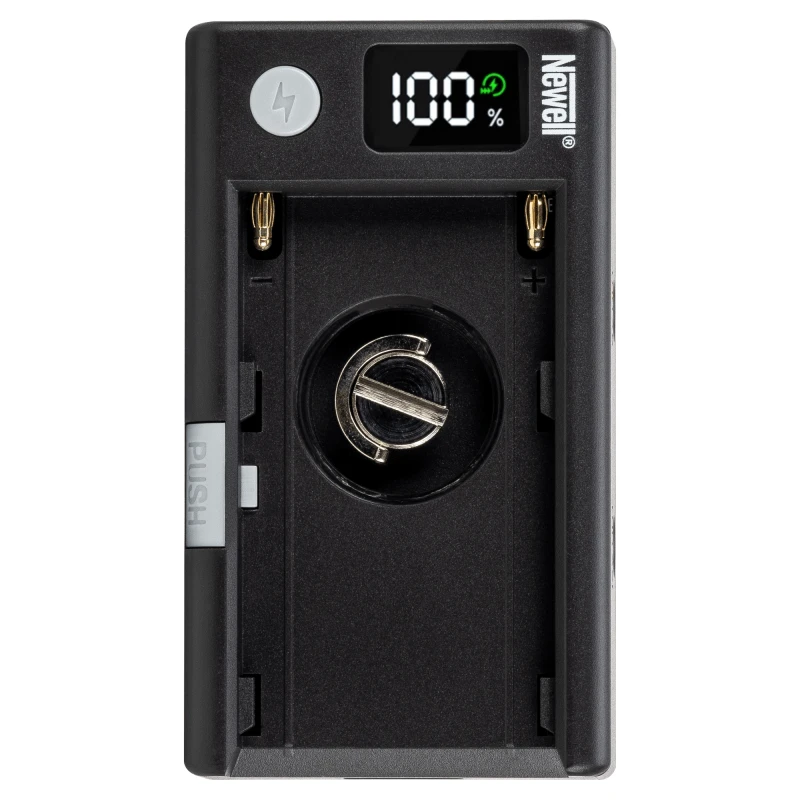 Newell NP-F adapteris su LCD ekranu