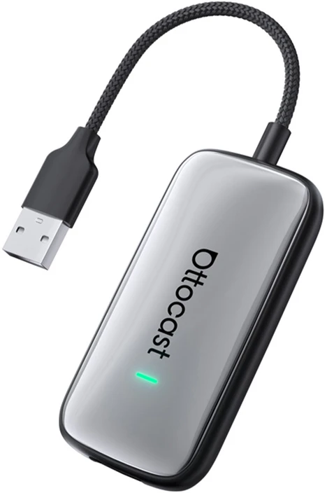 Adapteris - Ottocast Play2Video Plus belaidis CarPlay/Android Auto adapteris
