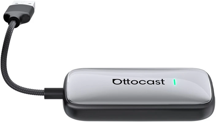 Adapteris - Ottocast Play2Video Plus belaidis CarPlay/Android Auto adapteris