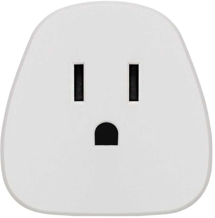 SAVIO AP-01 kelioninis adapteris, JAV lizdas – ES kištukas