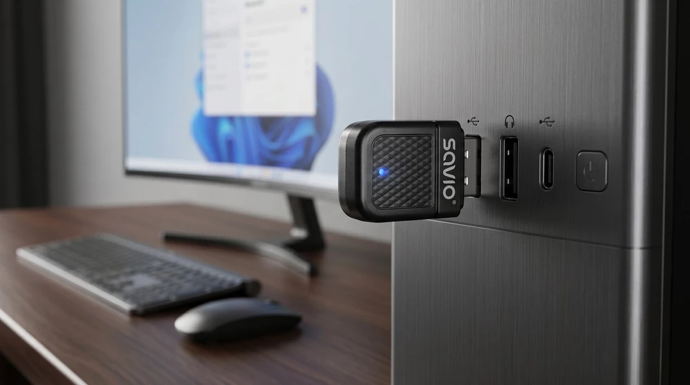 Savio BT-070 sąsajos plokštės / adapteris USB 2.0