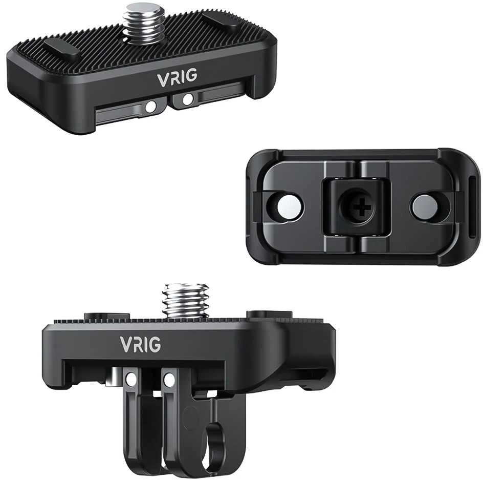 Adapteris - VRIG AC18 Insta360 X4 1/4" Thread Aliuminio