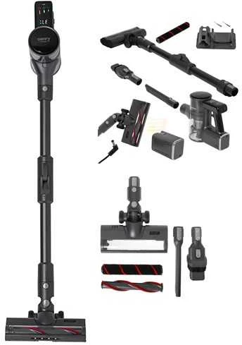Camry CR 7063 vertikalus dulkių siurblys - PRO LED Juodas