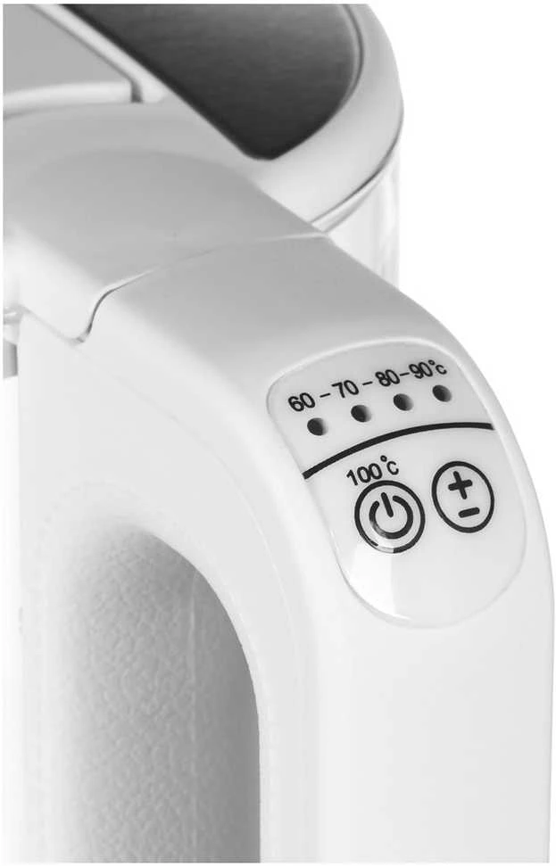 Mesko | Virdulys | MS 1301w | Electric | 1850 W | 1.7 L | Glass | 360° rotational base | Baltas