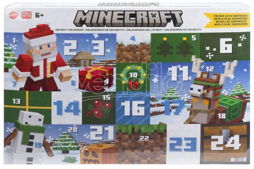 Advento kalendorius Mattel Minecraft