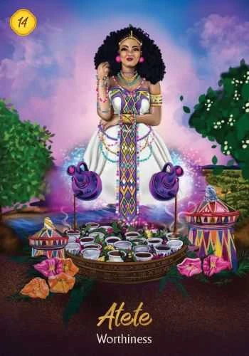 African Goddess Rising Oracle kortos Hay House