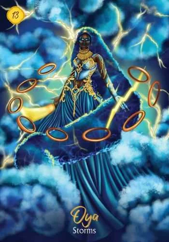 African Goddess Rising Oracle kortos Hay House