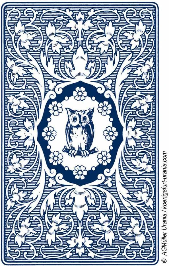 AGM Mėlyna Owl Taro Kortos
