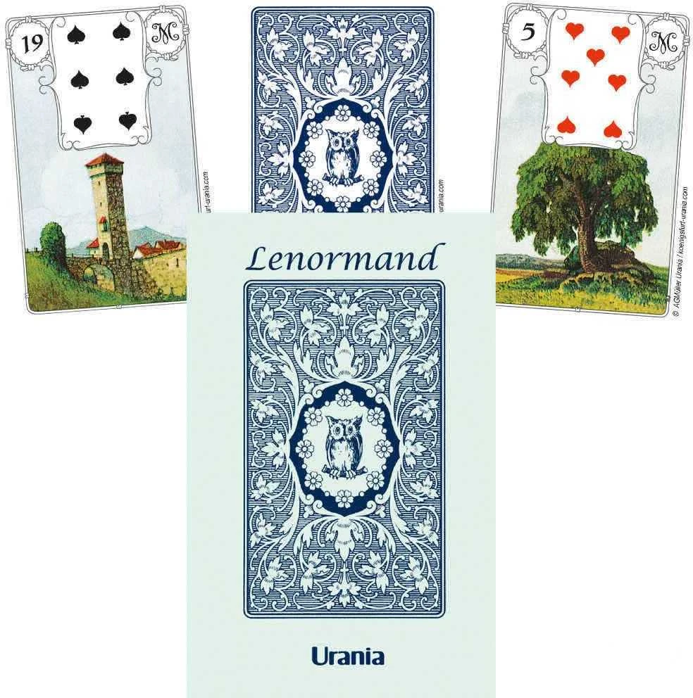AGM Mėlyna Owl Taro Kortos