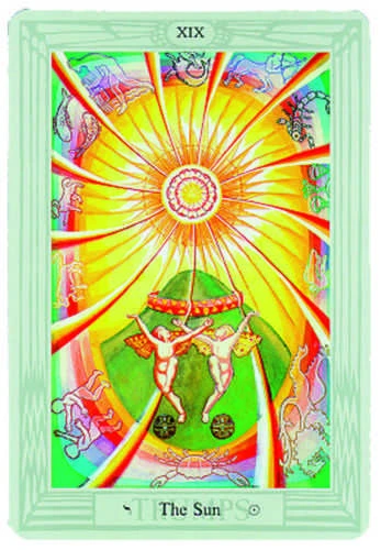 AGM Thoth Tarot Aleister Crowley iš Luxe Short