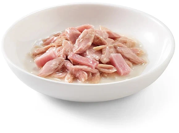 SCHESIR Tunas su kumpiu sultinyje - šlapias kačių ėdalas - 140 g