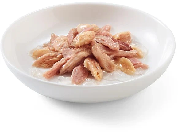 SCHESIR Tunas su lašiša drebučiuose - šlapias kačių ėdalas - 6 x 50 g
