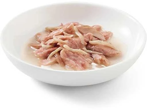 SCHESIR virimo vandenyje Tunas su whitebait - šlapias kačių maistas - 85 g