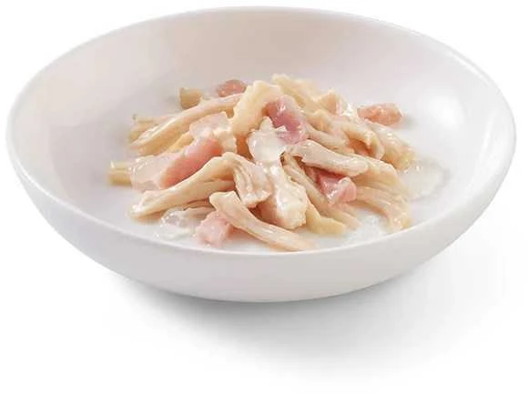 SCHESIR vištiena filė su kumpiu želė - šlapias kačių maistas - 6x50g