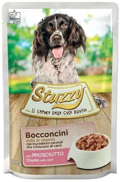 Agras Pet Foods Drėgnas Šunų Maistas - Stuzzy Gabaliukai Su Kumpiu