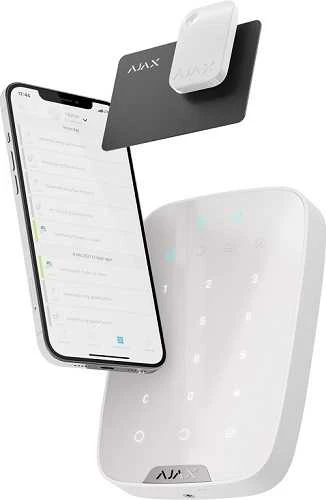 AJAX KeyPad Plus su telefonu ir kortele