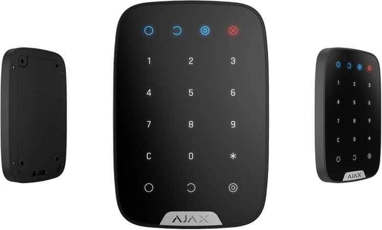 Signalizacijos Klaviatūra Ajax Keypad Plus, Juodos spalvos