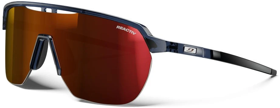 JULBO FREQUENCY REACTIV 0-3 HC juodas/mėlynas sunglasses