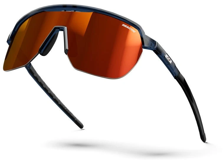 JULBO FREQUENCY REACTIV 0-3 HC juodas/mėlynas sunglasses