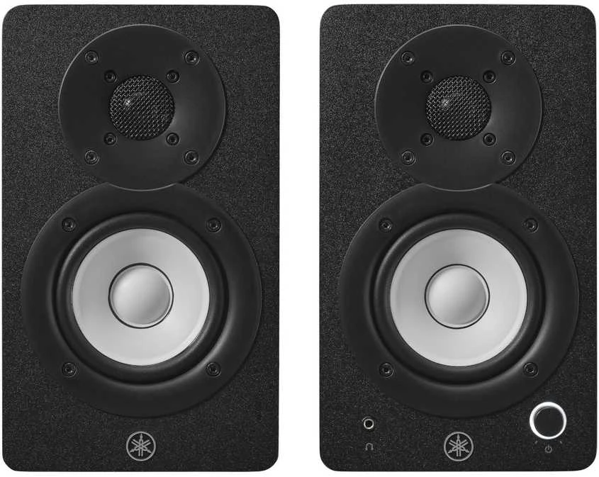 Studijinės monitorinės kolonėlės Yamaha HS3, Juodos