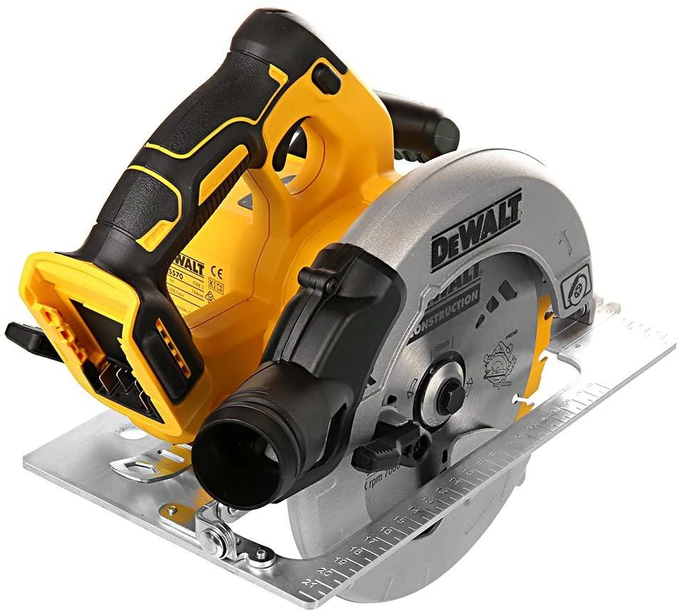 DeWALT diskinis pjūklas DCS570NT 18V be akumuliatoriaus ir kroviklio, TSTAK