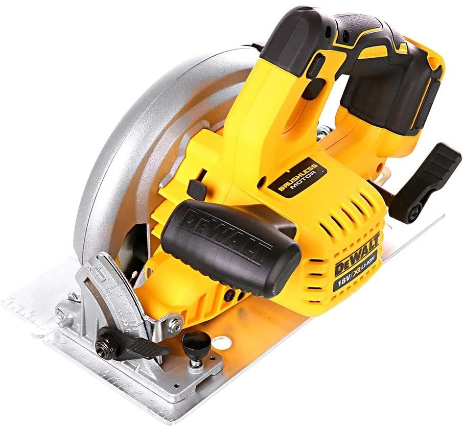 DeWALT diskinis pjūklas DCS570NT 18V be akumuliatoriaus ir kroviklio, TSTAK