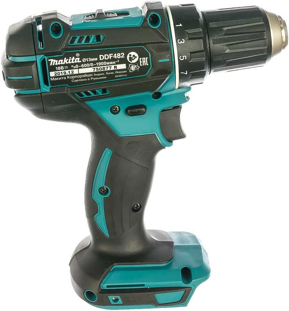 Makita DDF482Z Akumuliatorinis gręžtuvas, 18 V, 62/36 Nm, Be akumuliatorių ir kroviklio!