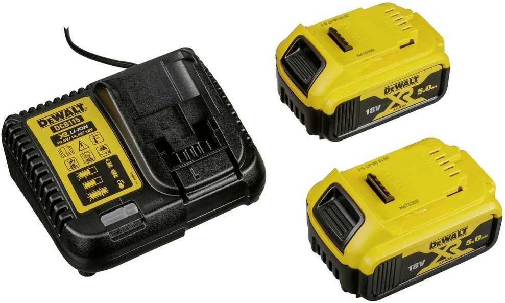 DeWALT akumuliatorinis suktuvas gręžtuvas DCD791P2, 18V, 70Nm, 2x5.0Ah