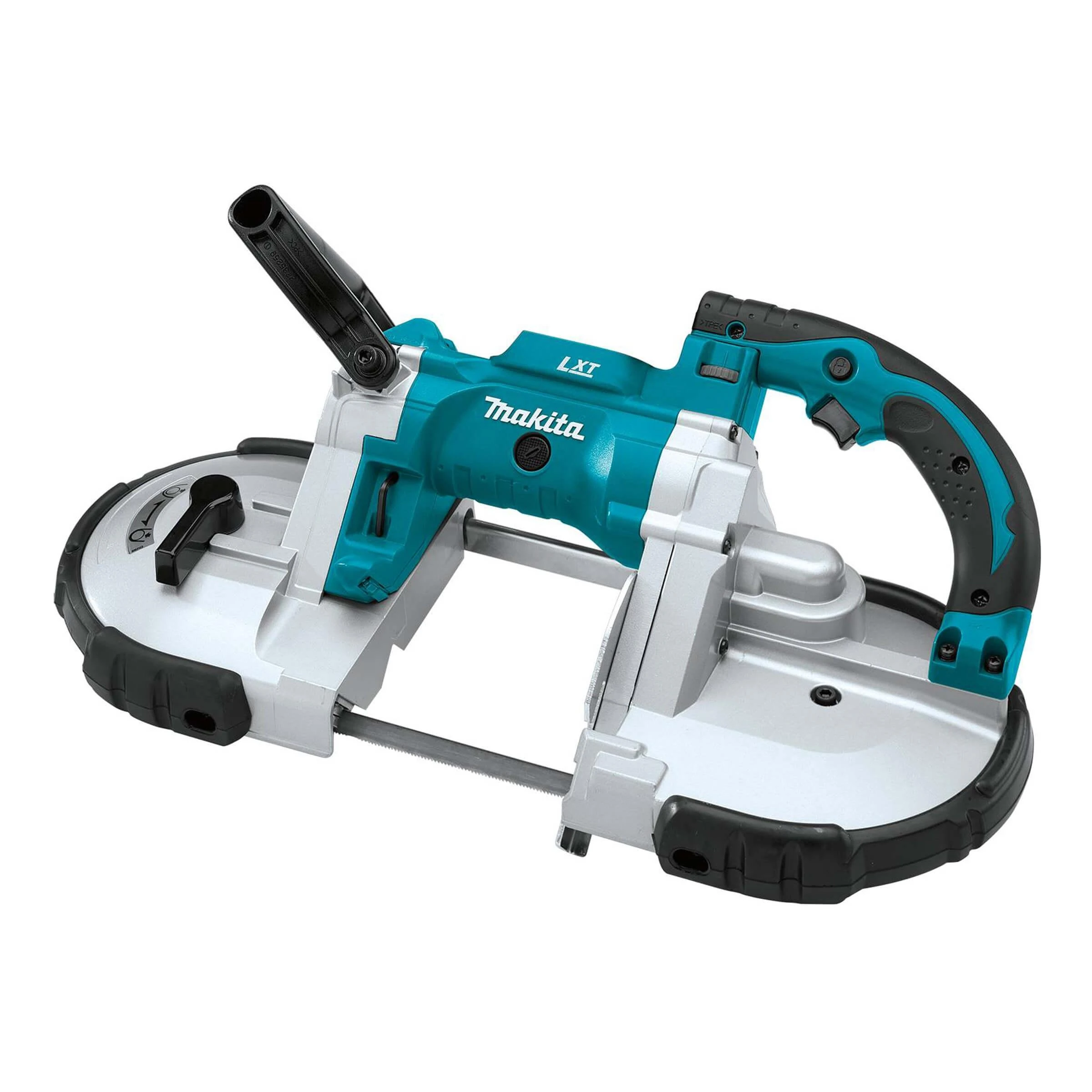 Makita DPB180Z Akumuliatorinis juostinis pjūklas,120X120mm, 18V, be akumuliatoriaus ir kroviklio