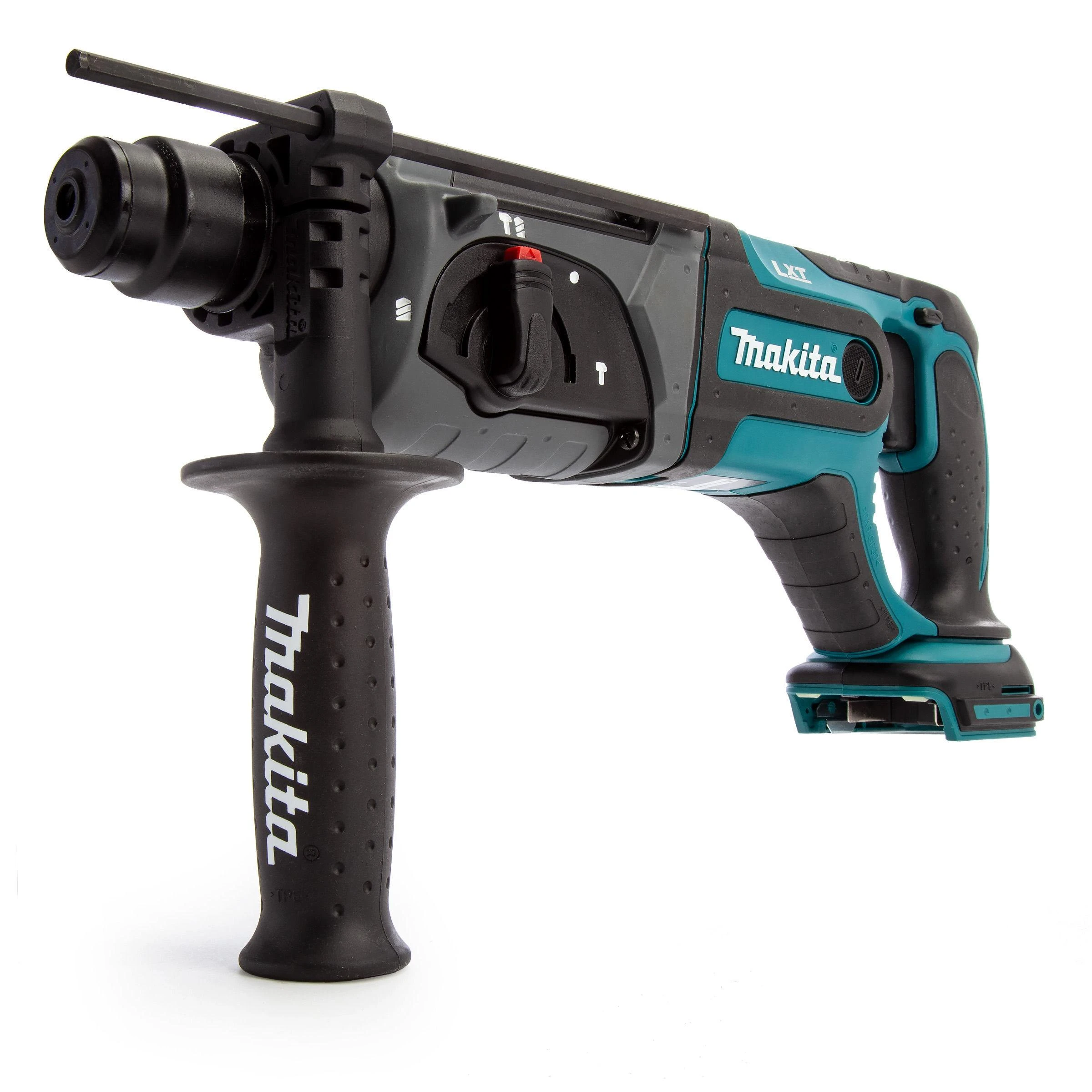 Makita DHR241Z Akumuliatorinis perforatorius, 18 V, SDS+, LED, Be akumuliatorių ir kroviklio!