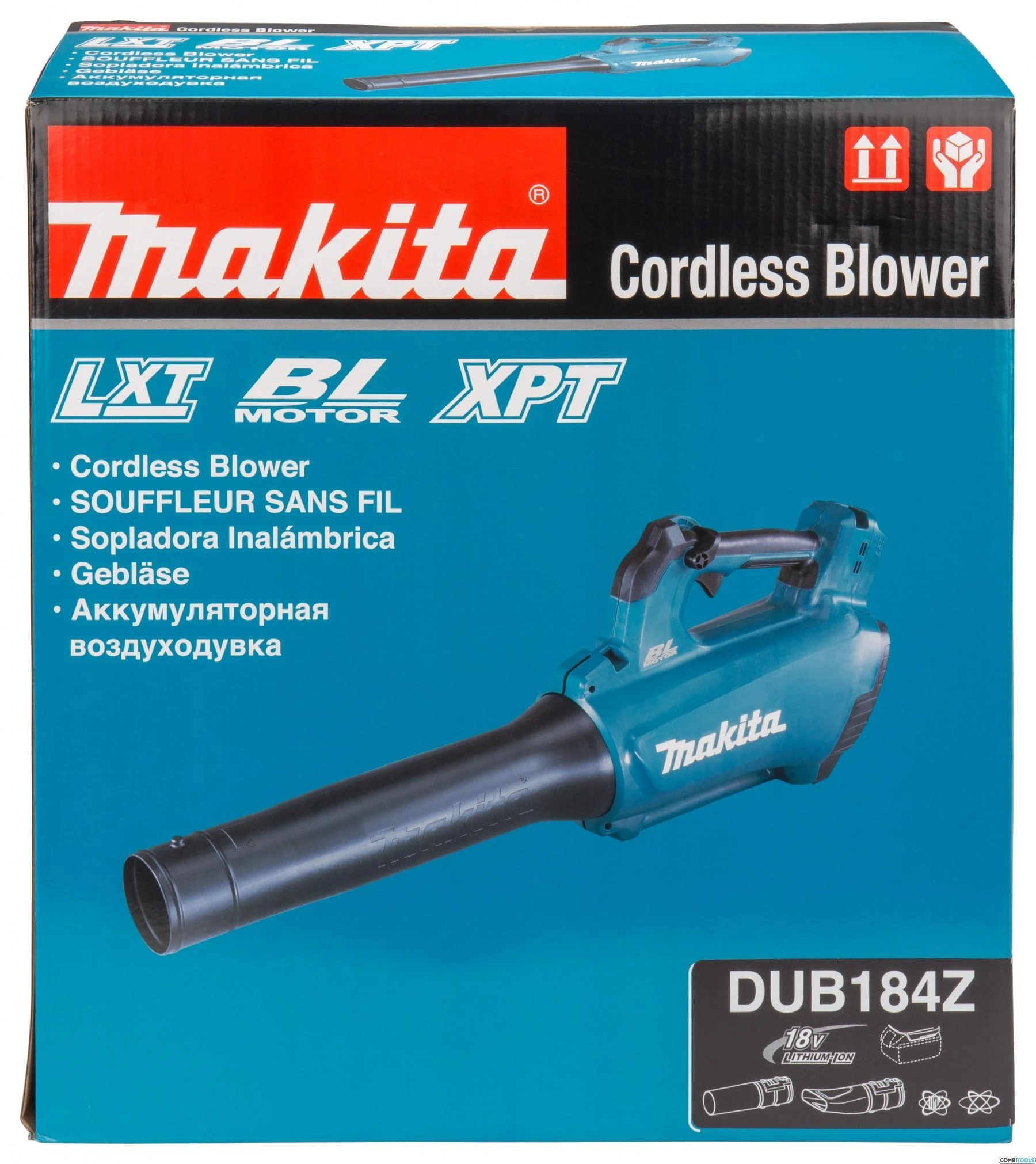 Akumuliatorinis pūstuvas Makita DUB184Z (be akumuliatorių ir įkroviklio)