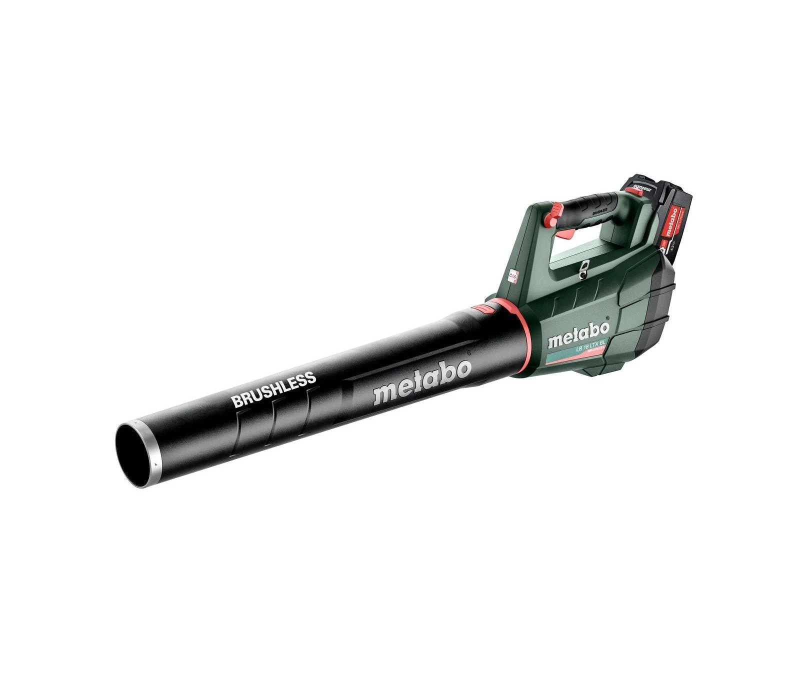 Metabo akumuliatoriis lapų pūstuvas LB 18 LTX BL, 2x5.2Ah, ASC 55