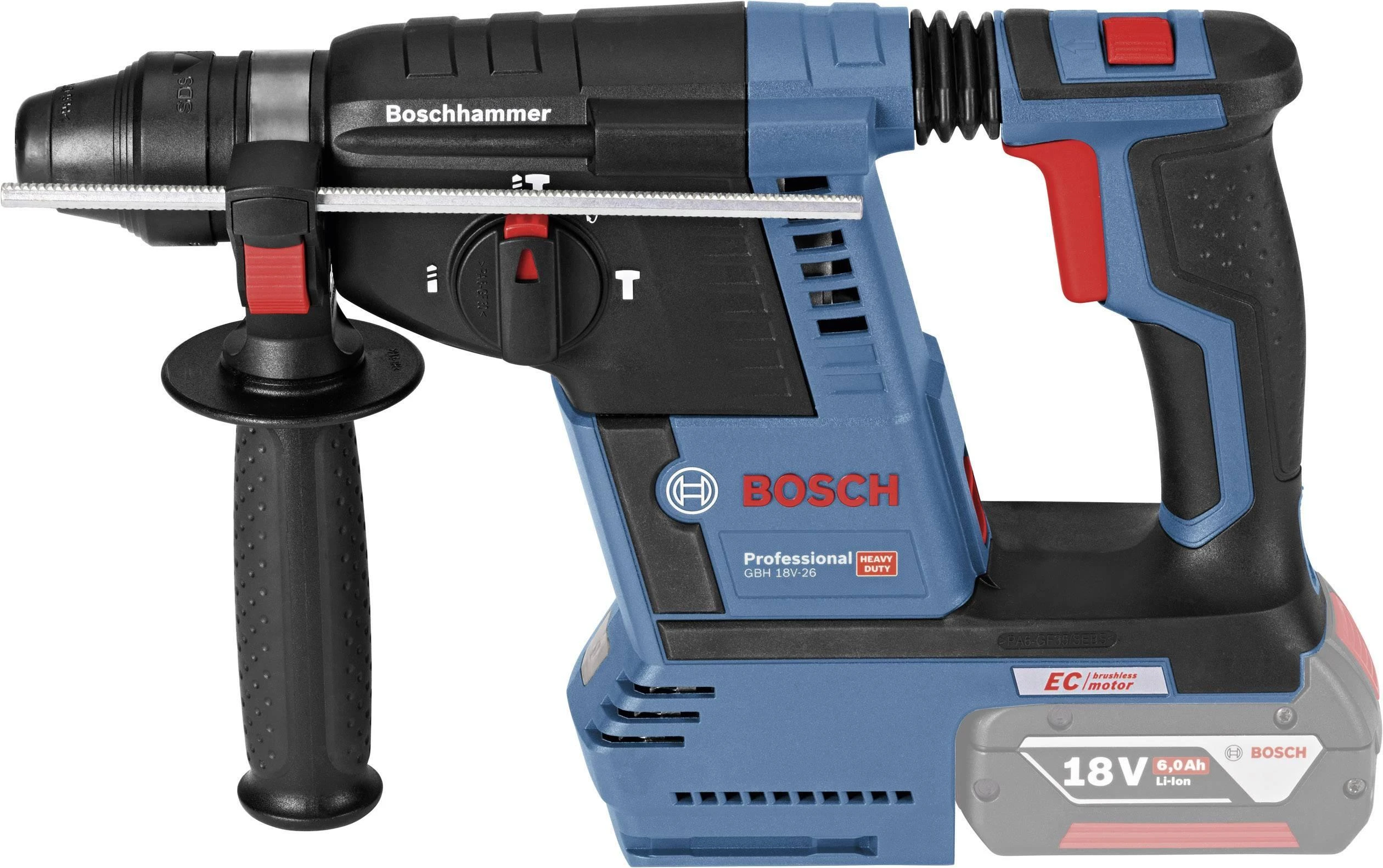Bosch Akumuliatorinis perforatorius GBH 18V-26, be akumuliatoriaus ir kroviklio