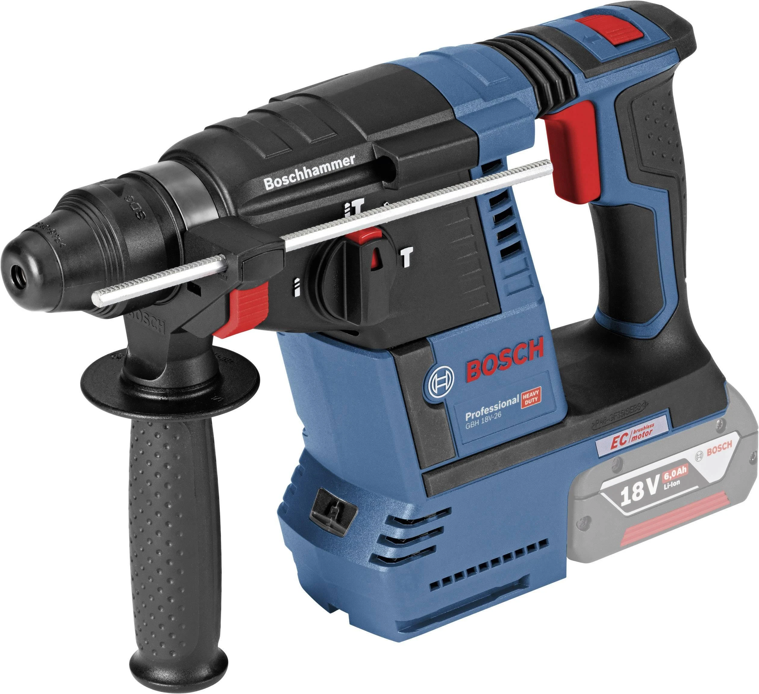 Bosch GBH 18V-26 perforatorius su gylio ribotuvu