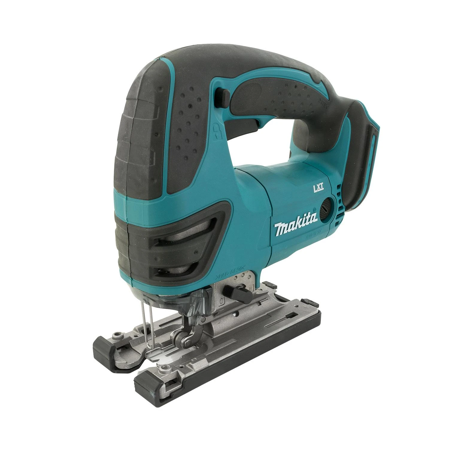 Makita DJV180Z siaurapjūklis su metaliniu padu