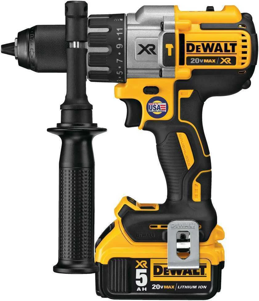 Akumuliatorinis suktuvas gręžtuvas DEWALT DCD996P2 2x5.0Ah, 66/95 Nm