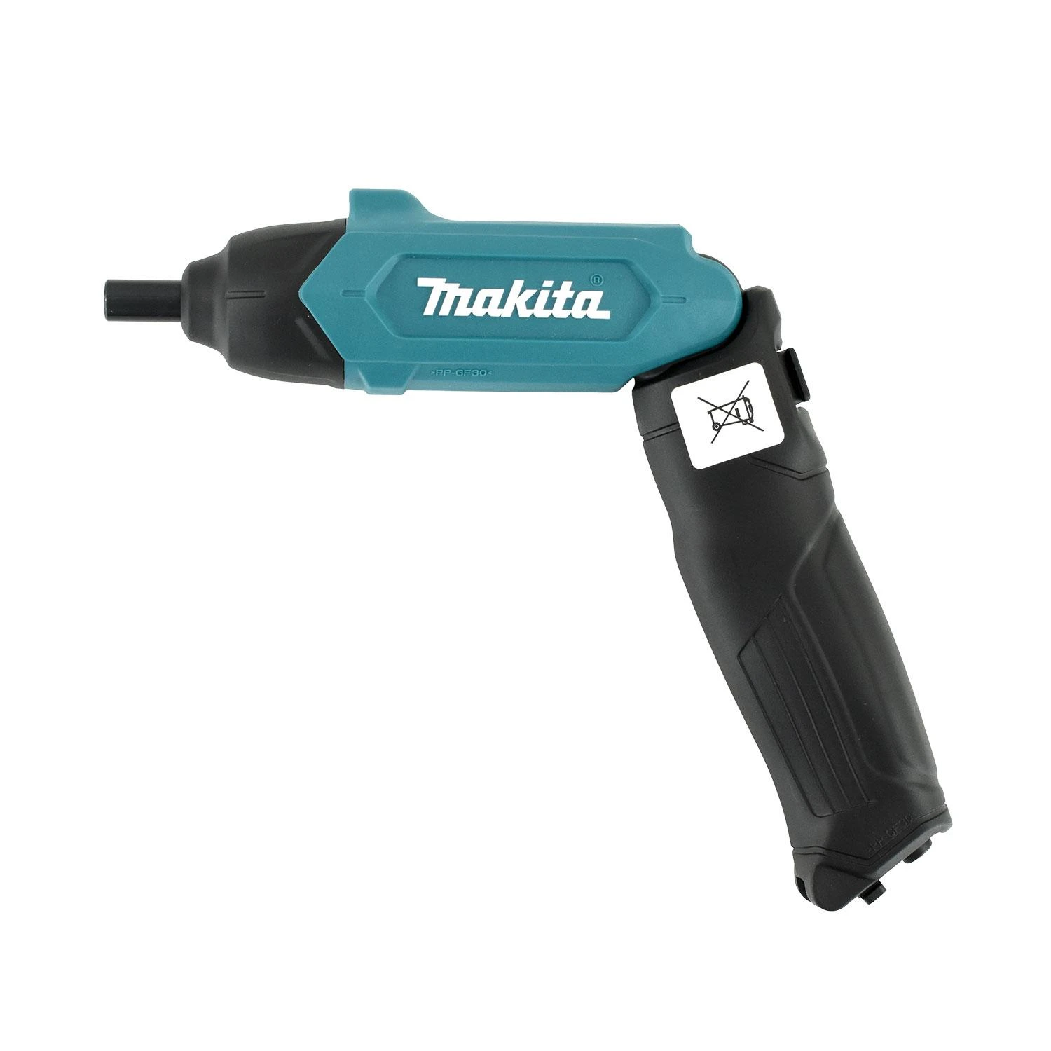 Makita DF001DW Akumuliatorinis suktuvas 1,5Ah įmontuotas Li-ion akumuliatorius; mikro USB įkrovimas; 4Nm; 1/4"; LED; 81 vnt. priedų rinkinys