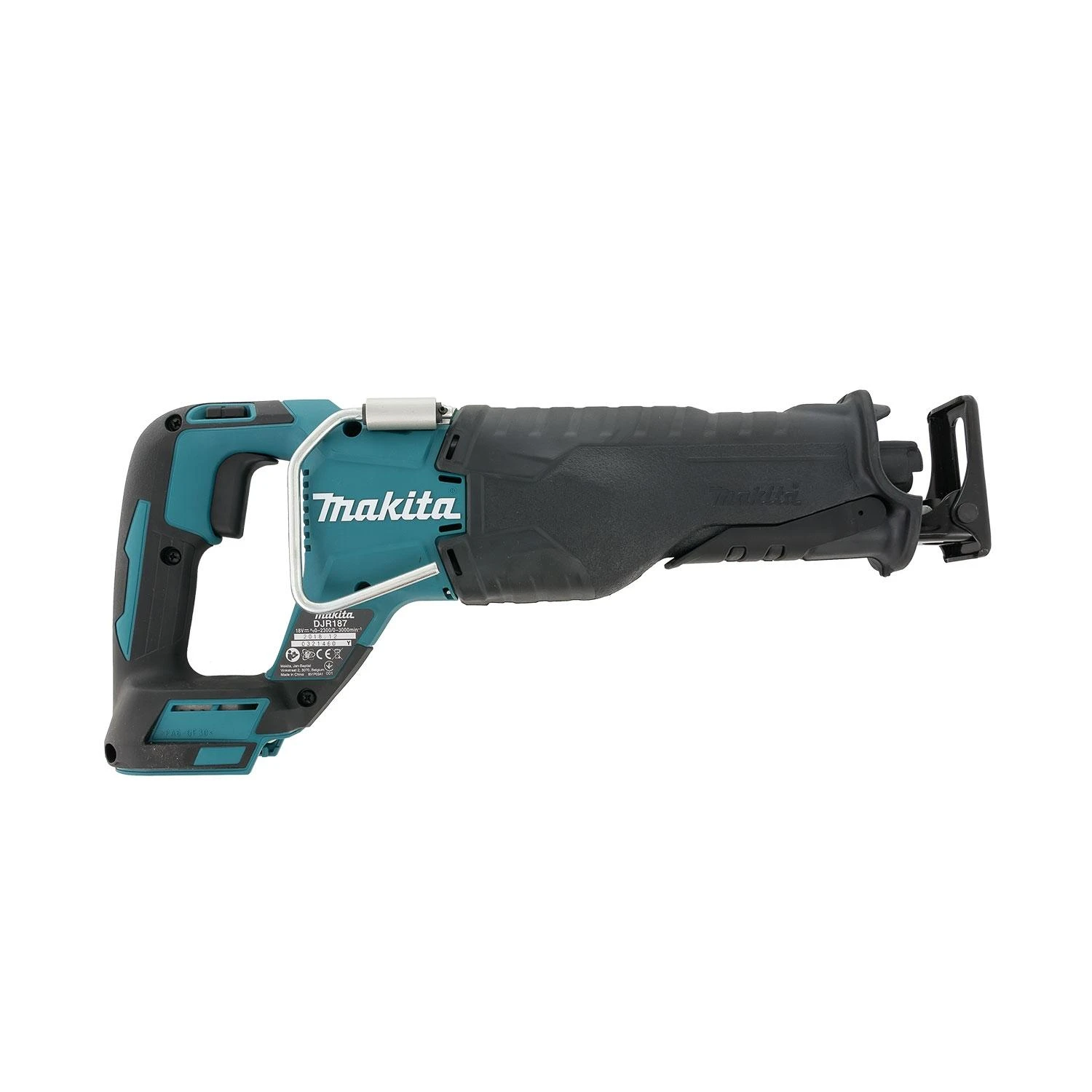 Akumuliatorinis tiesinis pjūklas Makita DJR187Z 18 V, be akumuliatoriaus ir kroviklio