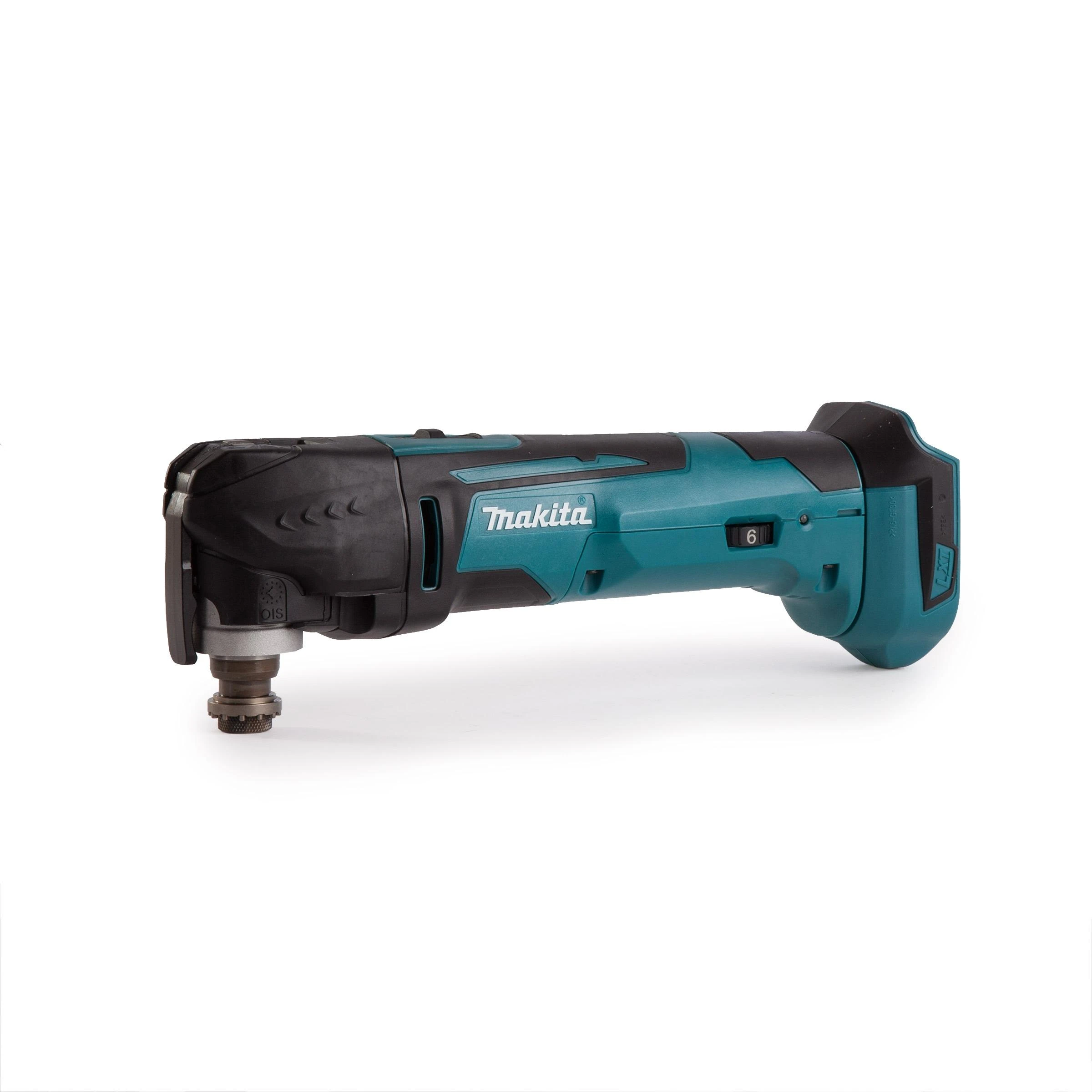 Makita DTM51Z Akumuliatorinis universalus švytuoklinis įrankis 18V 6000-20000 judesiai per min, amplitudė 3,2°; Be akumuliatorių ir kroviklio!