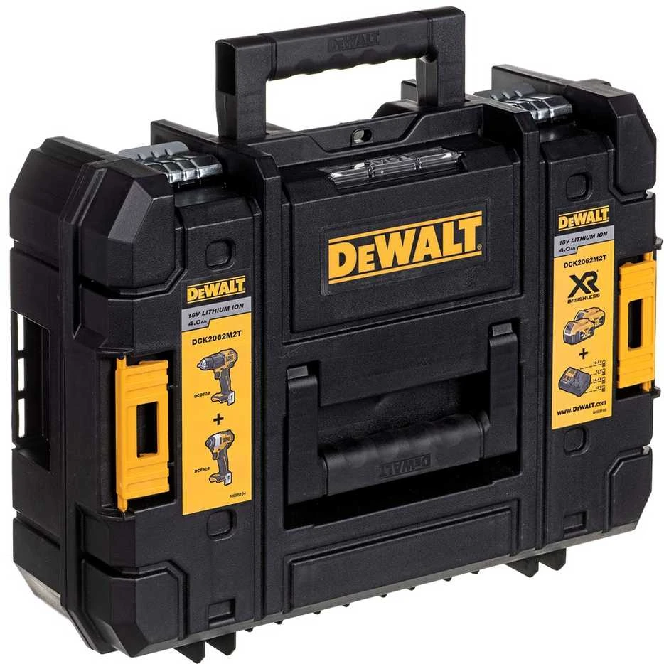 DeWalt įrankių dėžė su modelio DCK2062M2T informacija