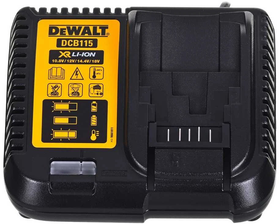 Įrankių komplektas DeWalt DCK2062M2T-QW(DCD709 + DCF809); 18 V; 2x4,0 Ah akum.