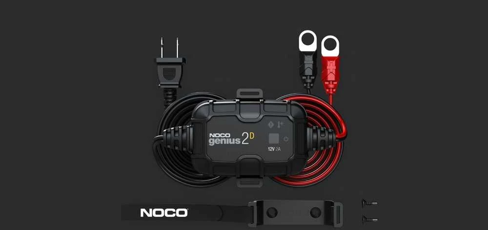 Akumuliatorių įkroviklis - NOCO GENIUS2DEU 2A 12V Švino-rūgštinis priežiūros įkroviklis