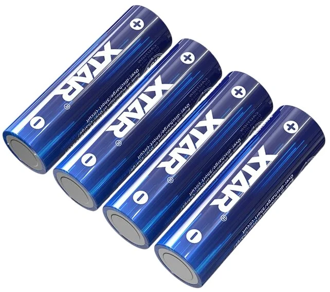 Akumuliatorių įkroviklis - XTAR C4-AA + 4× AA 1,5 V 2 500 mAh Įkraunamos baterijos