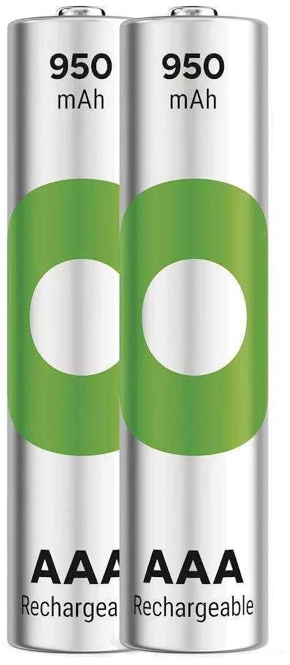 Gp Batteries Akumuliatorius - GP ReCyko AAA 950mAh NiMH Įkraunamų 2 Vnt Smėlio Spalvos