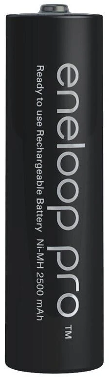 Akumuliatorius - Panasonic Eneloop Pro AA 2500 mAh 2 vnt Ni-MH Juodas