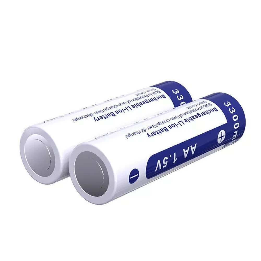 Akumuliatorius - Xtar AA Įkraunamas Li-ion 3300mWh 1.5V (4 vnt)