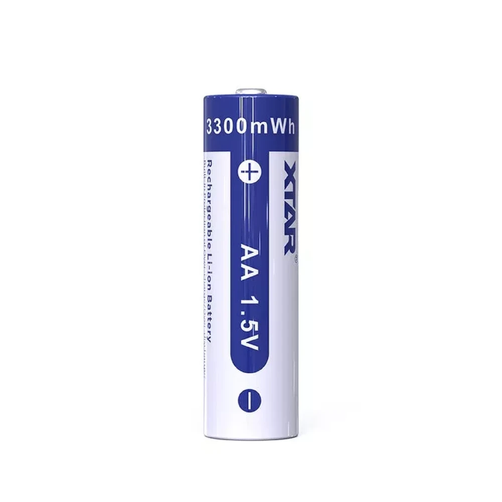 Akumuliatorius - Xtar AA Įkraunamas Li-ion 3300mWh 1.5V (4 vnt)