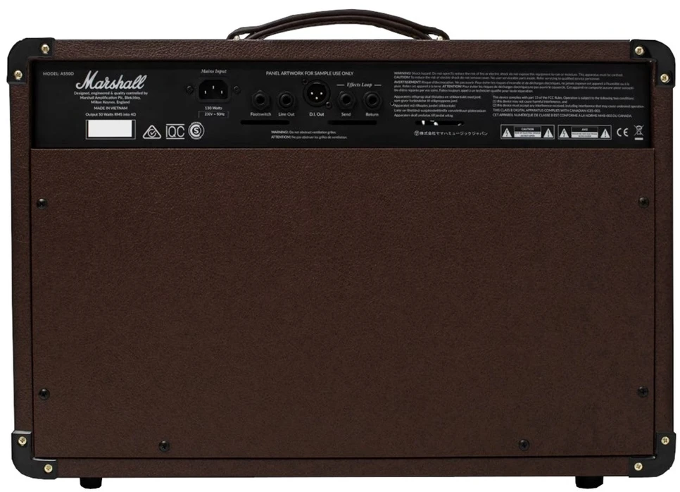 Akustinės gitaros stiprintuvas Marshall AS50DV